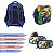 Kit Mochila Infantil Menino Super Mario Bros Costas 3D Tam G - Imagem 6