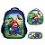 Kit Mochila Infantil Menino Super Mario Bros Costas 3D Tam G - Imagem 1