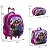 Kit Mochila Infantil Feminina Rodinha Encanto Mirabel 3D - Imagem 3