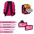 Kit Mochila Infantil Feminina Costas Barbie Tam G Cor Rosa - Imagem 6