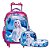 Kit Mochila Infantil Frozen Rodinhas 3D Lancheira Estojo - Imagem 1