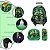 Kit Mochila Infantil Menino Rodinha Hulk 3D Lancheira Tam G - Imagem 3