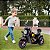 Mini Moto Elétrica Infantil Triciclo 6V Suporta 30kg Preta - Imagem 4