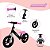 Bicicleta Infantil De Equilíbrio Aro 12 Cor Rosa Zippy Toys - Imagem 3