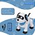 Cachorro Robô De Controle Remoto Inteligente Acrobata Branco - Imagem 4