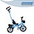 Triciclo Infantil Com Empurrador Azul 7630 - Zippy Toys - Imagem 4