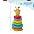 Girafa Colorida Educativa Para Bebê Mundo Mágico Homeplay - Imagem 6