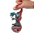 Dinossauro Raptor Mutante Agarradinhos  Fingerlings Untamed Vermelho e Azul - Imagem 2