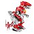 Kit Power Ranger Vermelho Fisher-price Imaginext Batalha Dinozord T-rex Zord - Imagem 2