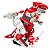 Kit Power Ranger Vermelho Fisher-price Imaginext Batalha Dinozord T-rex Zord - Imagem 5