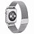 Pulseira Milanese Magnética Bumper Para Apple Watch 42mm - Prata - Imagem 3
