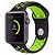 Pulseira Silicone Esportiva Para Apple Watch 38mm - Preto/Verde - Imagem 1