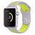 Pulseira Silicone Esportiva Para Apple Watch 38mm - Cinza/Amarelo - Imagem 1