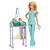 Boneca Barbie Conjunto de Jogos Infantil Médicos Pediatra - Imagem 1