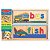 Quebra Cabeça de Madeira Melissa & Doug Brinquedo Educativo Infantil com 8 Placas de Ortografia - Imagem 1