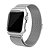 Pulseira Milanese Magnética Bumper Para Apple Watch 38mm - Prata - Imagem 2