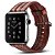 Pulseira Couro Colorido Para Apple Watch 42mm Marrom - Imagem 1