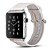 Pulseira Couro Colorido Para Apple Watch 42mm Branco - Imagem 1