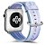 Pulseira Couro Colorido Para Apple Watch 42mm Azul - Imagem 3