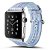 Pulseira Couro Colorido Para Apple Watch 38mm Azul - Imagem 1