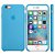 Capa Case Iphone 7 e 8 Silicone Apple Azul Bebê - Imagem 1