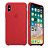 Capa para iPhone X Silicone Case Apple Vermelho - Imagem 1