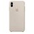 Capa Iphone X Silicone Case Apple Cinza - Imagem 1