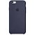 Capa iPhone 6 e 6s Silicone Case Apple Azul Marinho - Imagem 1
