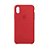 Capa para Iphone XS MAX Silicone Case Apple Vermelho - Imagem 1