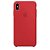 Capa Iphone Xs Max Silicone Case Apple Vermelho - Imagem 1
