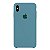 Capa Iphone XS Max Silicone Case Apple Azul Bebê - Imagem 1