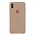 Capa Iphone XS Max Silicone Case Apple Creme - Imagem 1