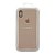 Capa Iphone XS Max Silicone Case Apple Creme - Imagem 2