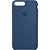 Capa para iPhone 8 Plus e 7 Plus em Silicone Apple Azul - Imagem 1