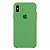 Capa Iphone X Silicone Case Apple Verde - Imagem 1