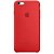 Capa para iPhone 6 e 6s em Silicone Apple Vermelho - Imagem 1