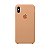 Capa Iphone XR Silicone Case Apple Salmão - Imagem 1