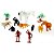 Kit Mini Animais Realista Selvagem Wild Animal de Plástico com 12 Peças de Animais da Selva - Imagem 1