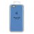 Capa para iPhone 6 e 6s em Silicone Apple Azul - Imagem 2