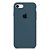 Capa Iphone 7/8 Silicone Case Apple Azul Marinho - Imagem 1