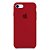 Capa Iphone 7/8 Silicone Case Apple Vinho - Imagem 1