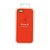 Capa Iphone SE Silicone Case Apple Laranja - Imagem 1