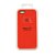 Capa Iphone SE Silicone Case Apple Vermelho - Imagem 1