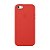 Capa Iphone SE Silicone Case Apple Vermelho Queimado - Imagem 2