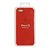 Capa Iphone SE Silicone Case Apple Vermelho Queimado - Imagem 1