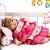 Boneca Bebe Reborn Encanto Floral Rosa Cegonha Reborn Dolls Mais 22 Acessórios 53cm - Imagem 5