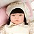 Boneca Bebe Reborn Balone Caqui Cegonha Reborn Dolls Mais 22 Acessórios 53cm - Imagem 4