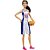 Boneca Barbie Feita Para Mexer Esportista Basquete - Mattel - Imagem 1