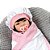 Boneca Bebe Reborn Ursa Charme Branco Cegonha Reborn Dolls Mais 22 Acessórios 53cm - Imagem 4