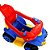 Quadriciclo 2 em 1 Com Empurrador Velotrol Infantil - Azul e Vermelho - Toy Kids - Imagem 2
